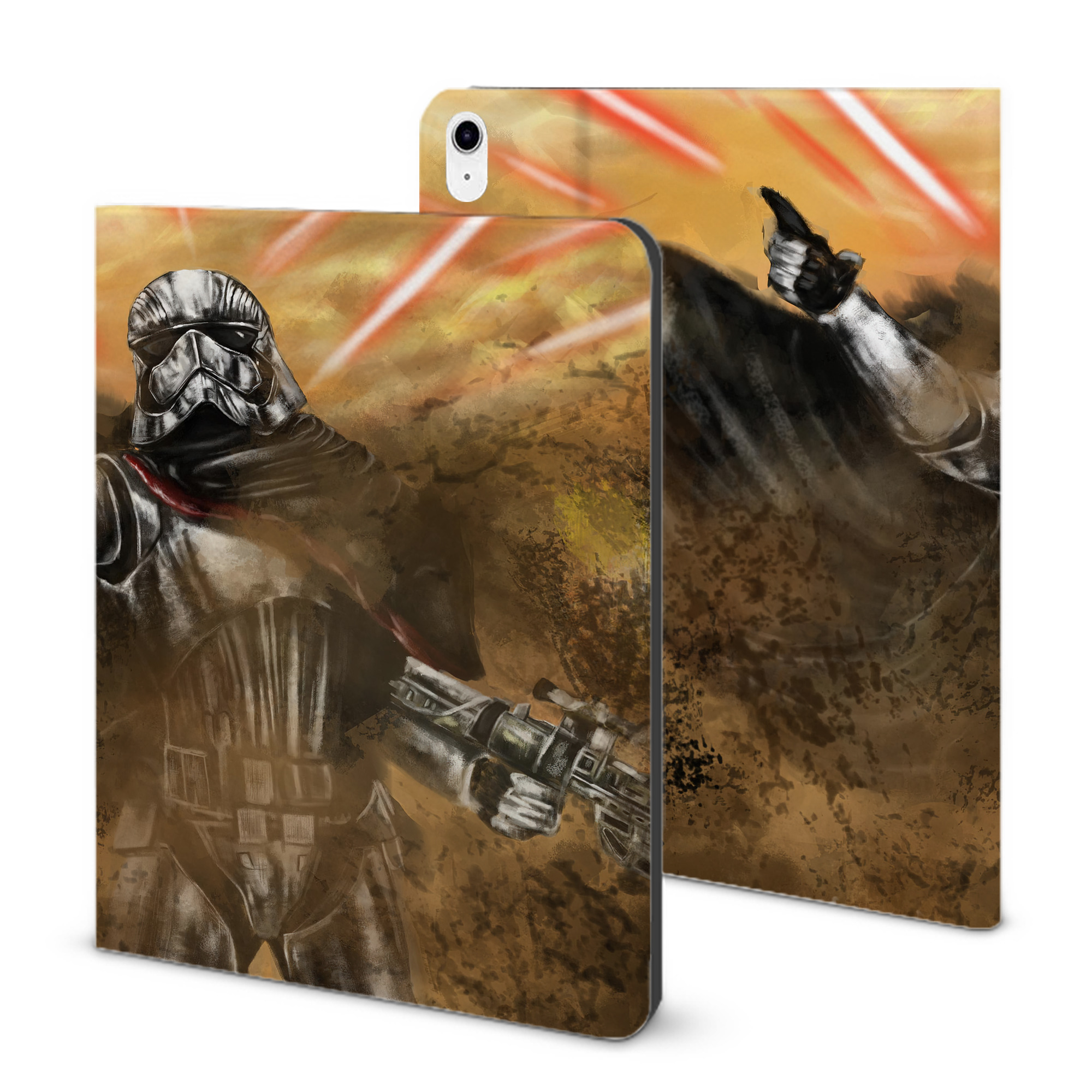 （画像用） スター・ウォーズ Star Wars IPad ケース ブック型 PUレザー TPU 耐衝撃 軽量 薄型 ペン収納なし 全面保護 IPad 各モデル対応